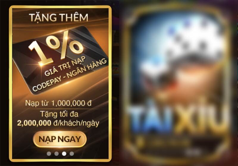 Nạp tiền Codepay nhận ngay khuyến mãi Go88 đến 2 triệu/ngày