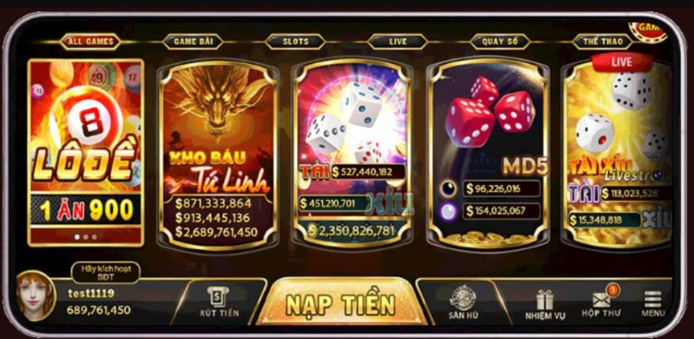 Trang chủ Go88 với vô số trò chơi tài xỉu